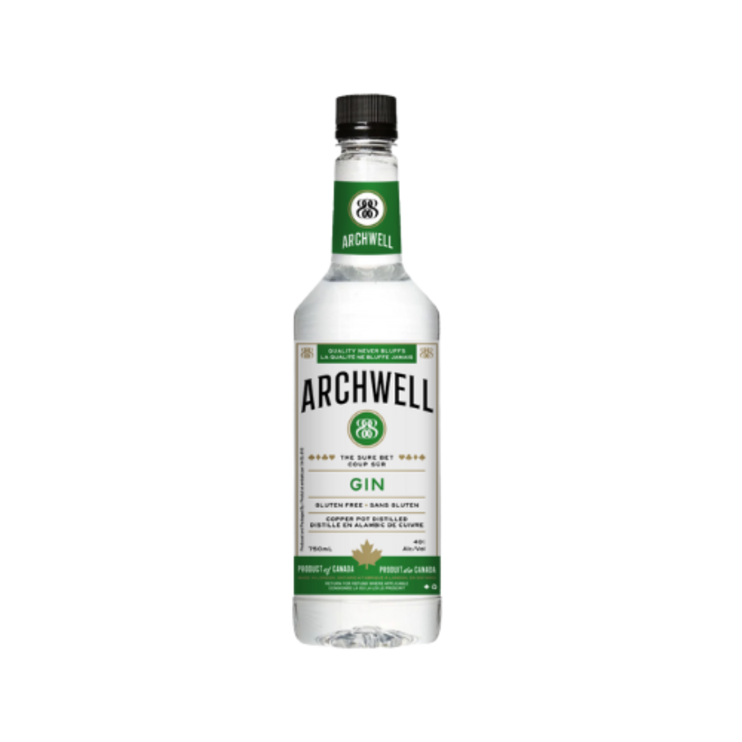 Archwell Premium Canadian Gin - 1.14L Bottle with Bright Botanicals